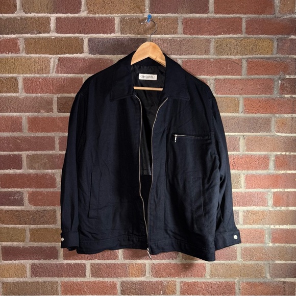 Size M - VTG Chasecult Bomber Full Zip Collared Jacket - Picture 1 of 3